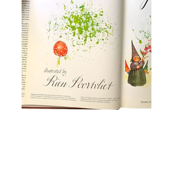 Gnomes First American Edition Hardcover with Dust Jacket 1977 - Picture 5 of 10